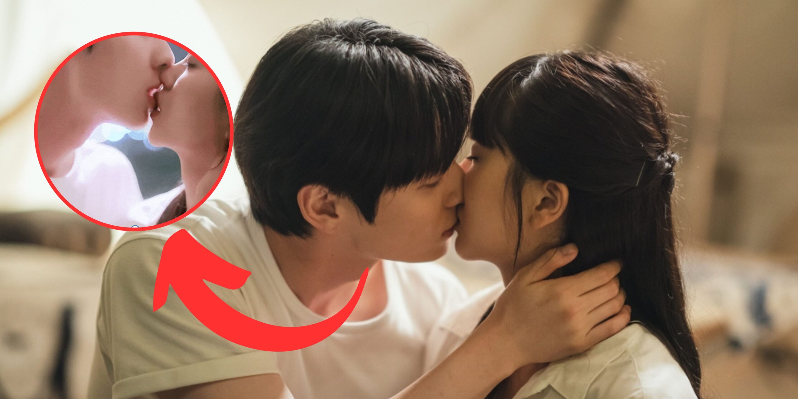 I Got So Carried Away Kim So Hyun Hwang Min Hyun S Kiss Scene On