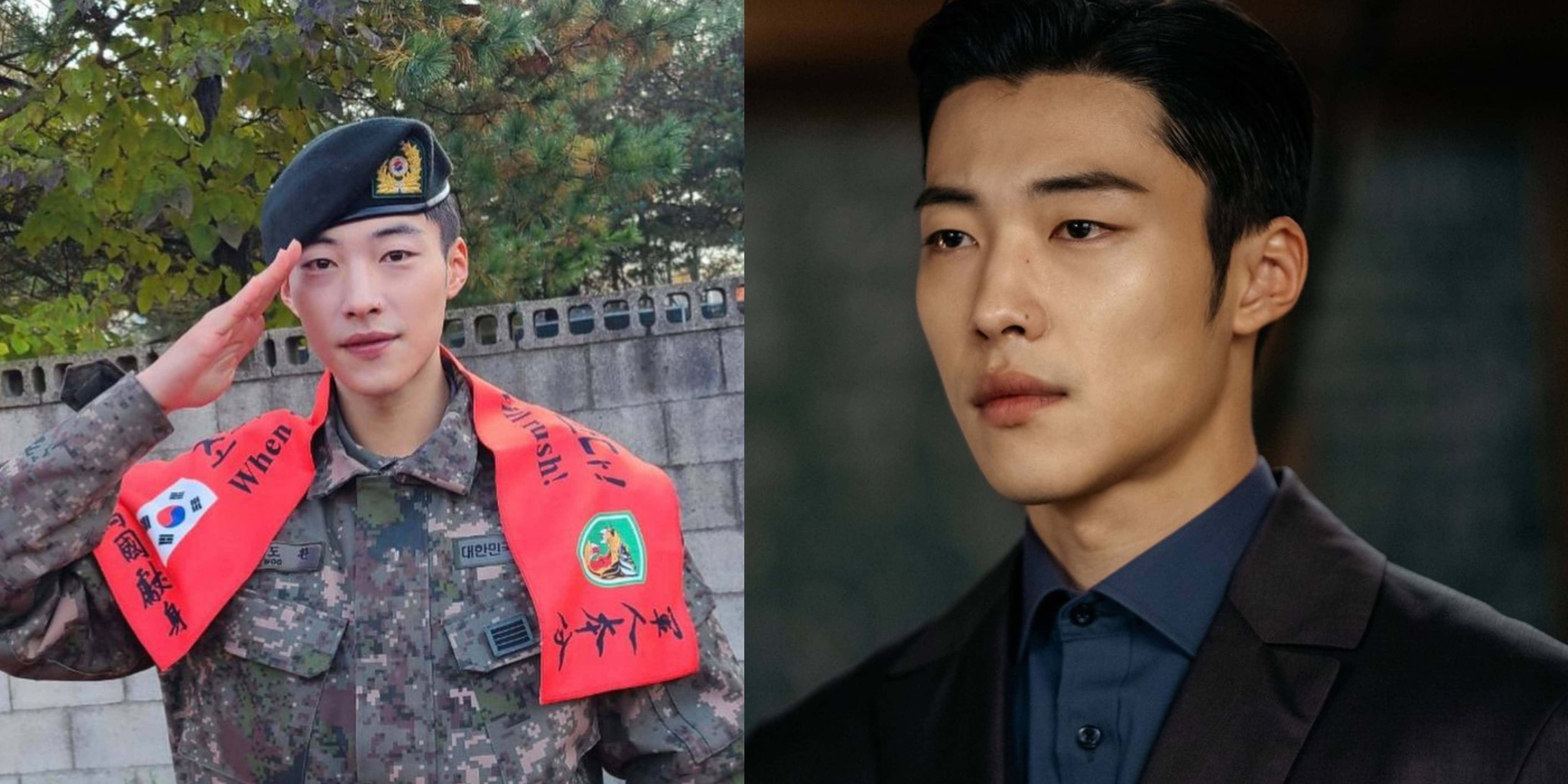 Actor Woo Do Hwan Discharged From The Military Today