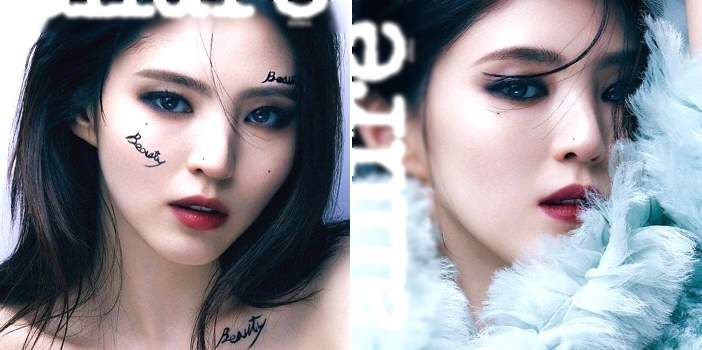 Han So Hee Shows Off Her Vampire-Like Visual With Dark 'Smoky X Red Lip' Makeup