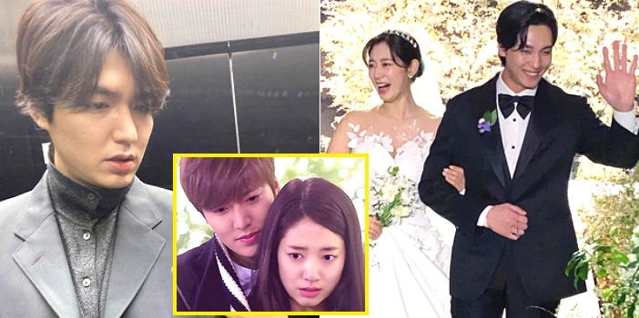 Actor Lee Min Ho Attended The Wedding Of Park Shin Hye As Kim Tan In 'The Heirs'