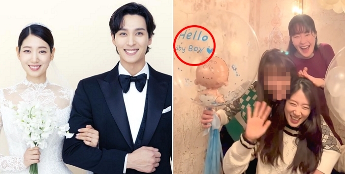 'Hello Baby Boy' Raised The Fans Speculation About The Gender Of  Park Shin Hye And Choi Tae Joon's Baby