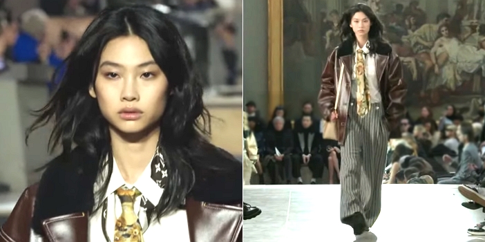 Jung Ho Yeon Returns To Runway With Louis Vuitton Fashion Show