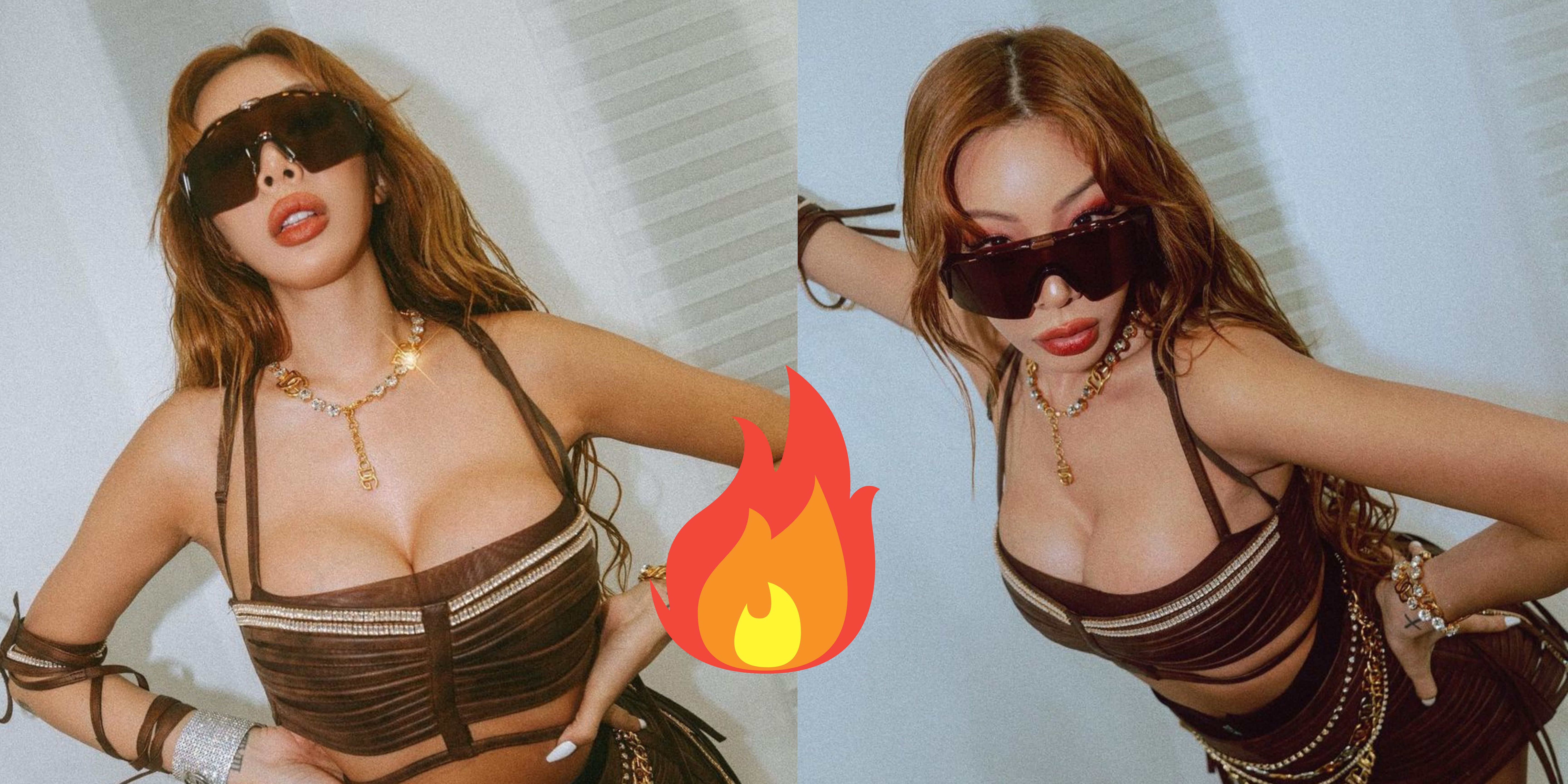 Jessi's Revealing Top and Impressive Figure Wow Fans at "WATERBOMB" Festival