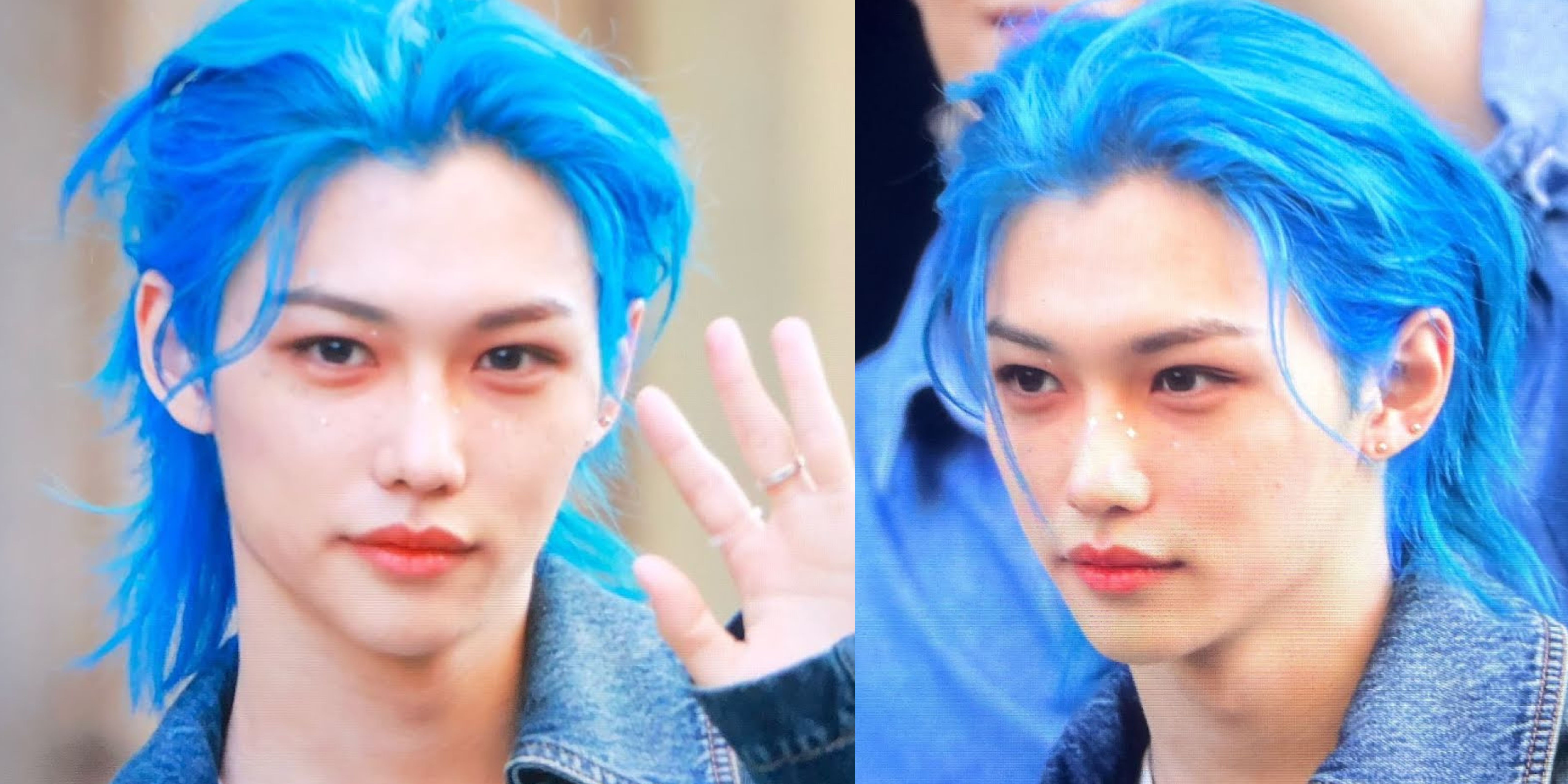 "Crush, please step on me!" Stray Kids’ Felix Unveils His Most Vibrant Hair Color Yet, Stealing Hearts Once Again