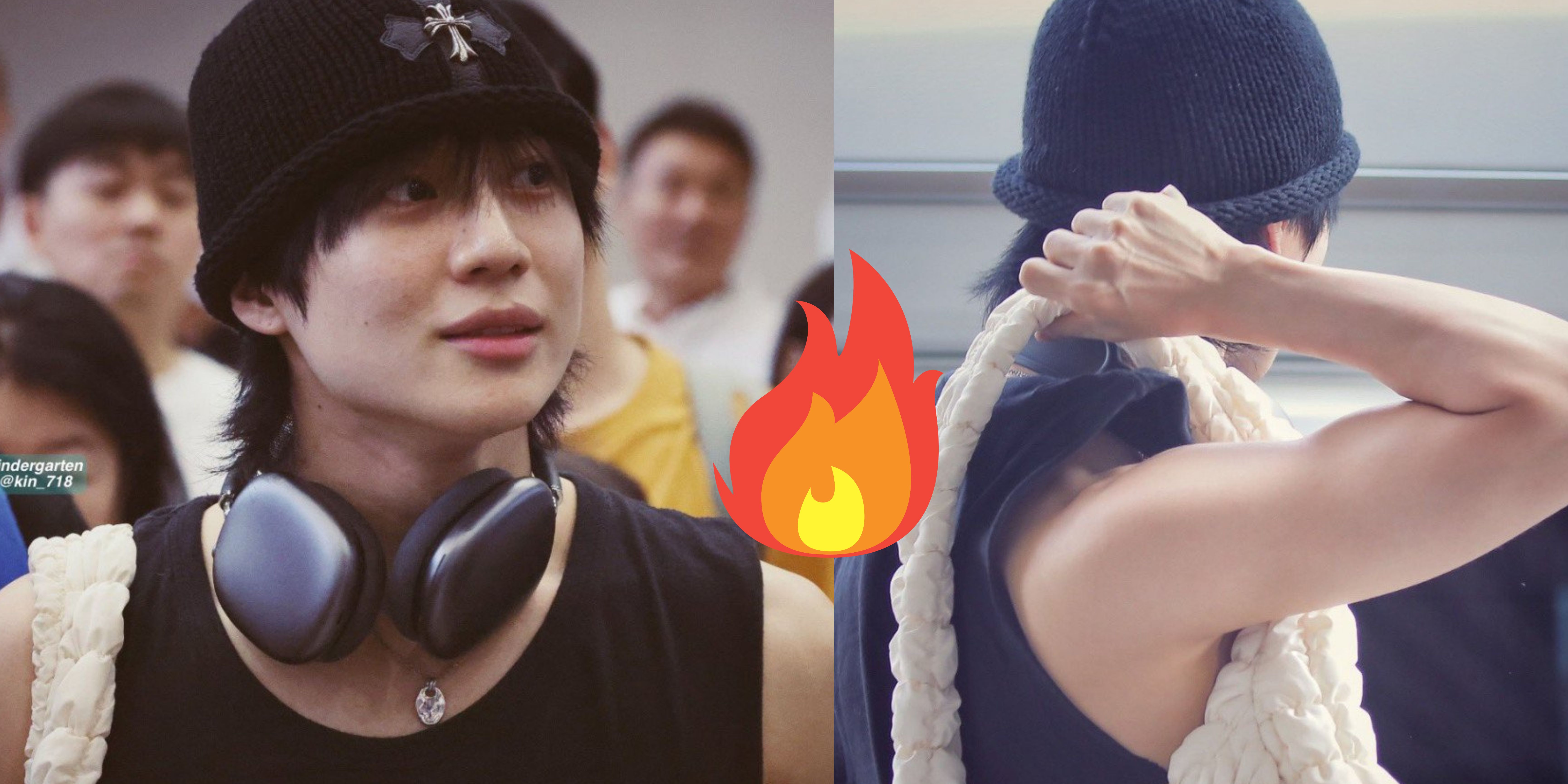 SHINee's dazzling TAEMIN captivates hearts for his impressive biceps heading to Tokyo Waterbomb