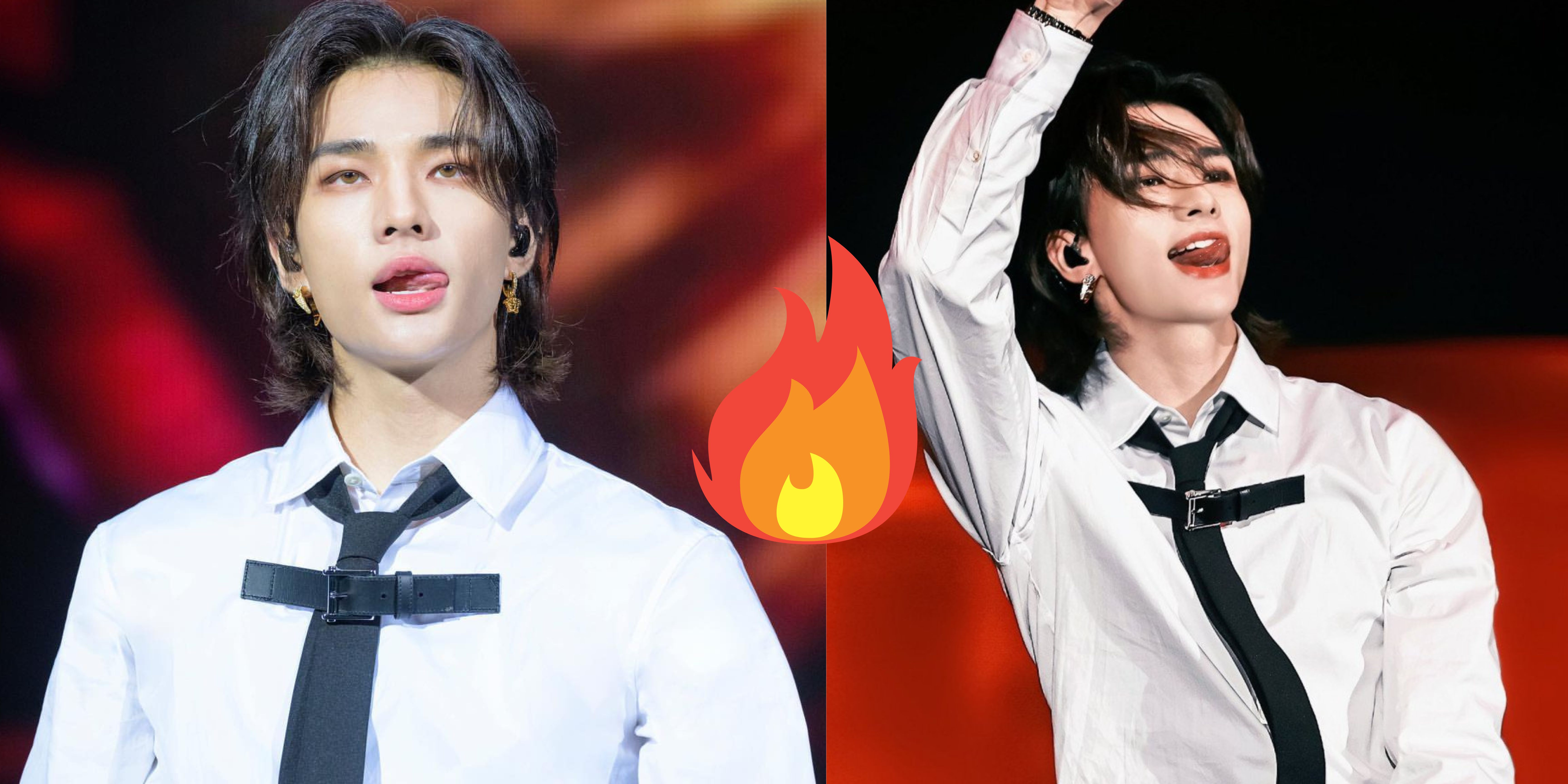 Stray Kids’ Hyunjin gets the royal treatment from Versace with a stunning custom outfit at “Lollapalooza Paris"