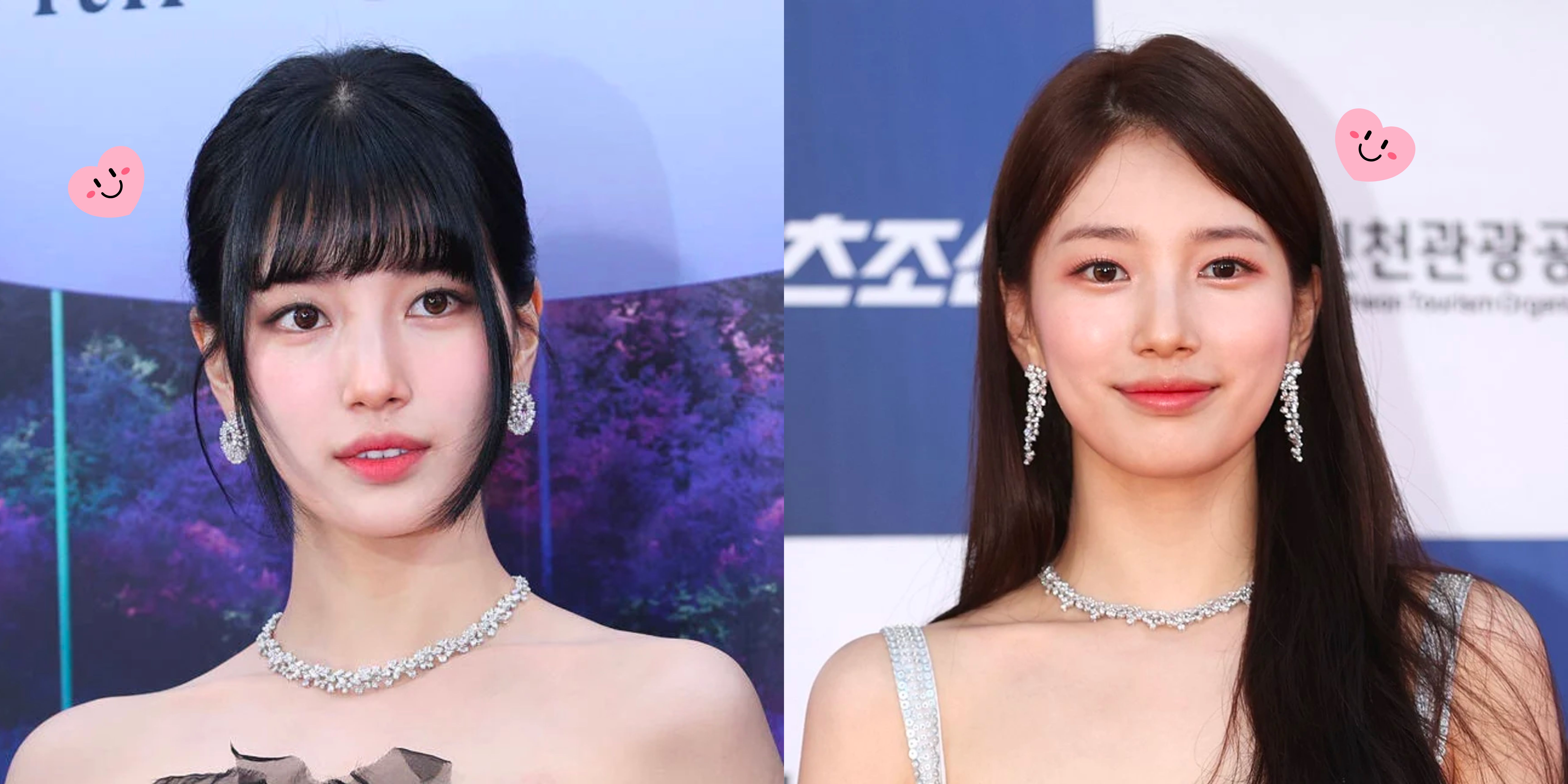 Netizens Compare Suzy’s Styling In "2nd Blue Dragon Series Awards" Vs. "59th Baeksang Arts Awards", And Point Out The Difference