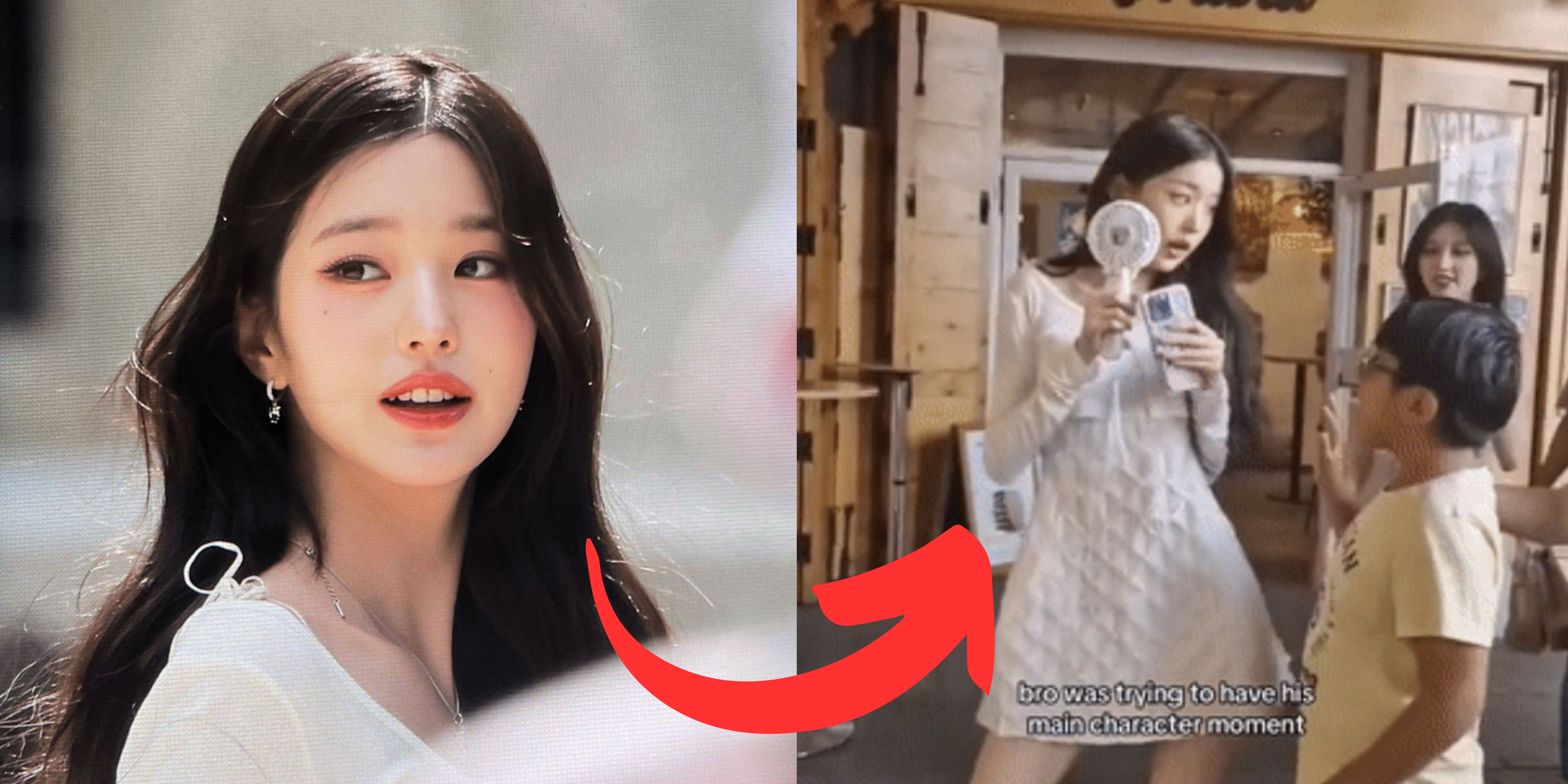 Netizens say Jang Wonyoung’s reaction to child trying to approach her is “normal”, haters are just “overreacting”