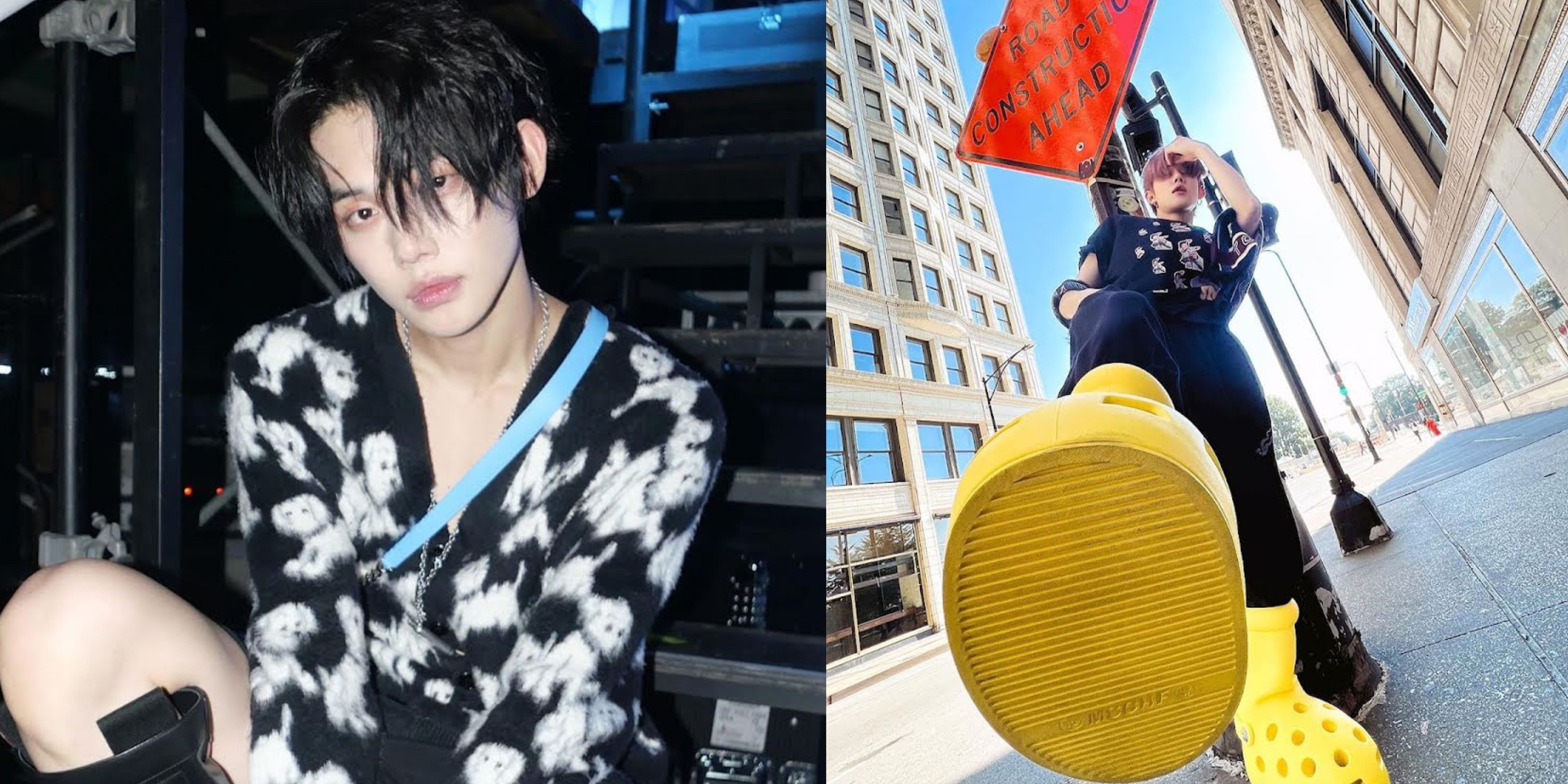 "What is that?" — TXT's Yeonjun proves that he is a fashion icon by wearing some strange boots