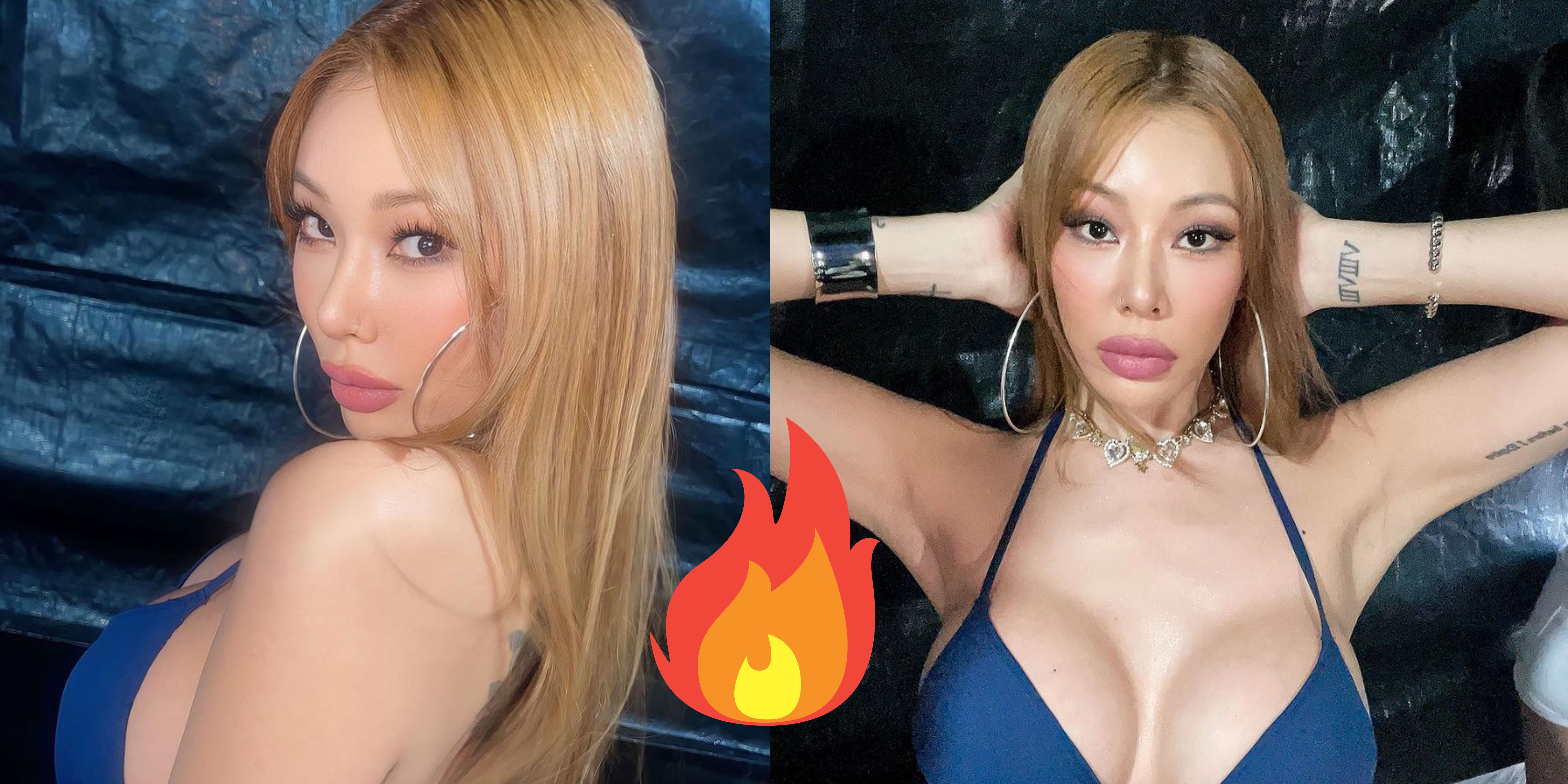 Rapper Jessi turns up the summer heat with sizzling bikini snaps