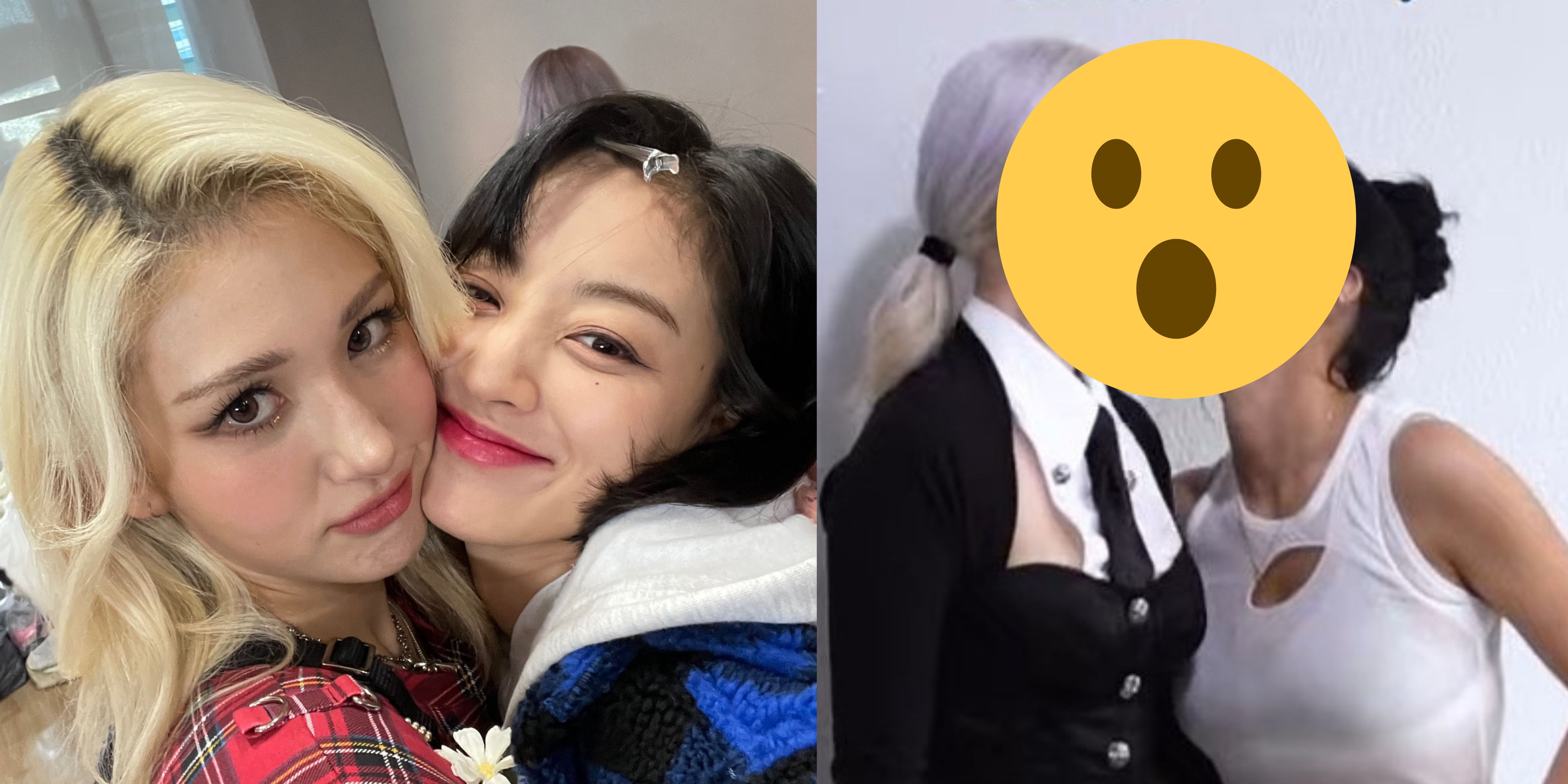 "Really, just a camera view?" Jeon Somi and TWICE's Jihyo seem to be kissing on the lips