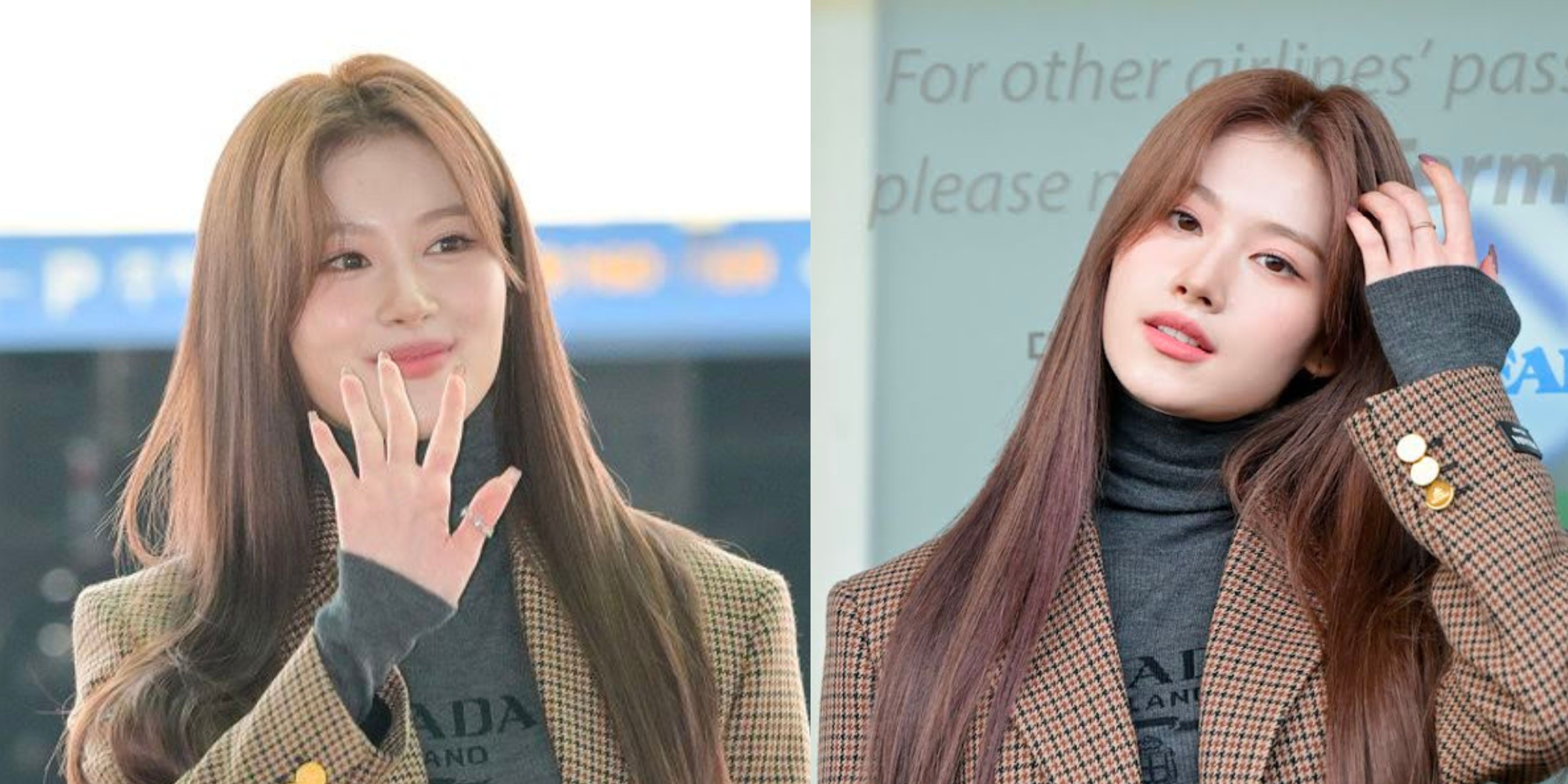 "Female fetale, Queencard!" TWICE’s Sana Turns Heads in Prada at Incheon Airport