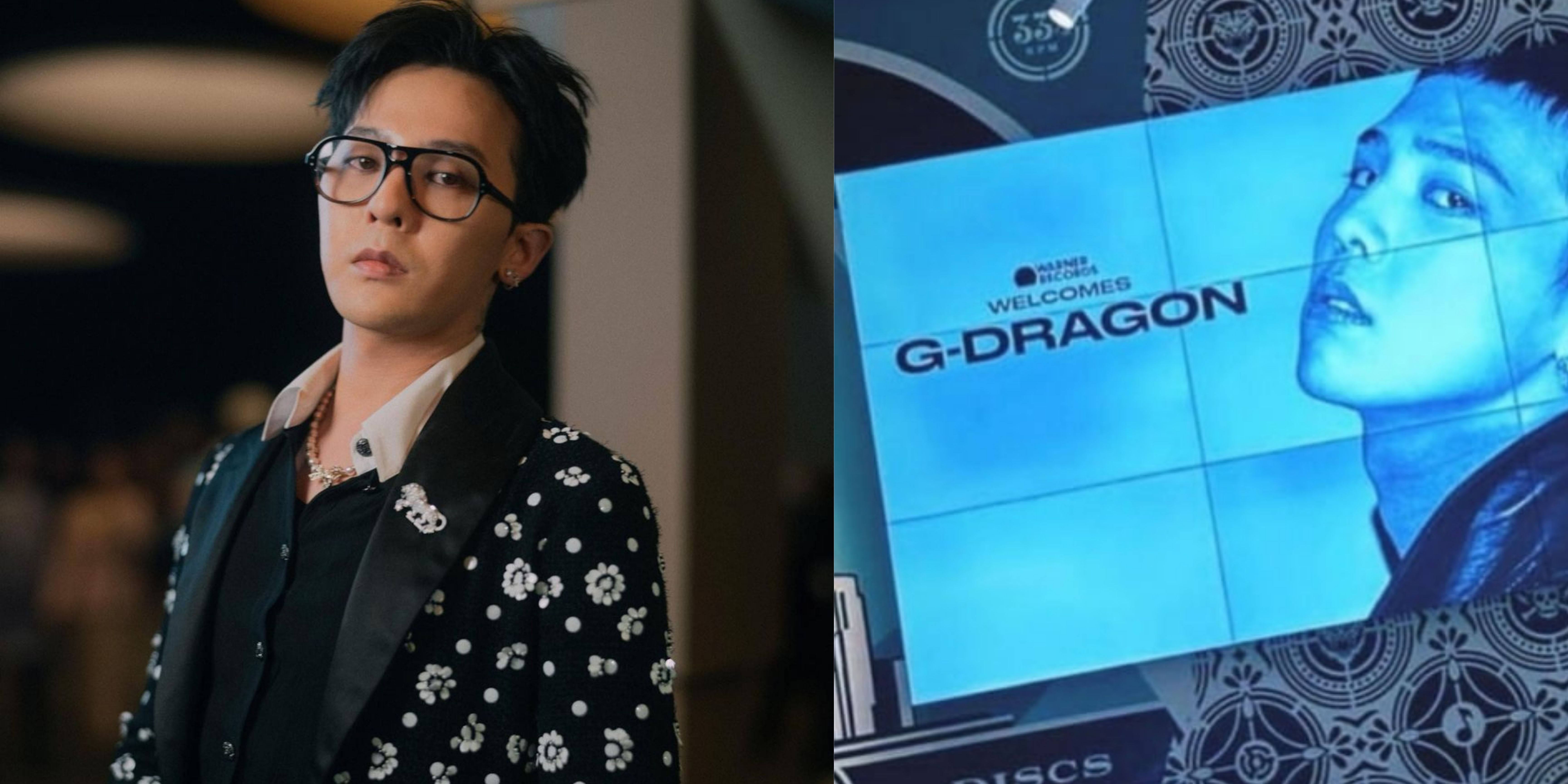 BIGBANG's G-DRAGON reportedly left YG Entertainment and is now under Warner Music