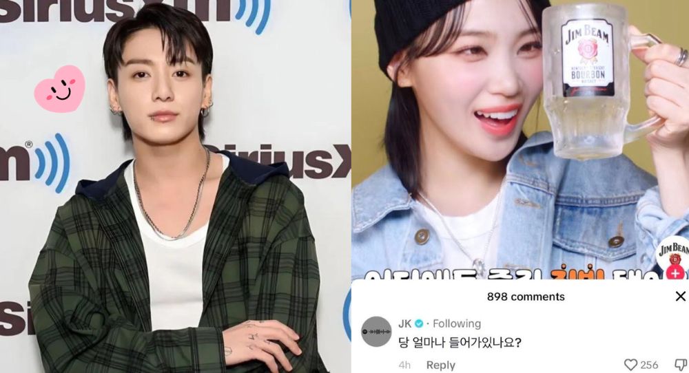 BTS' Jungkook gains attention after seemingly "commenting" on TikTok videos featuring Kim Chaewon