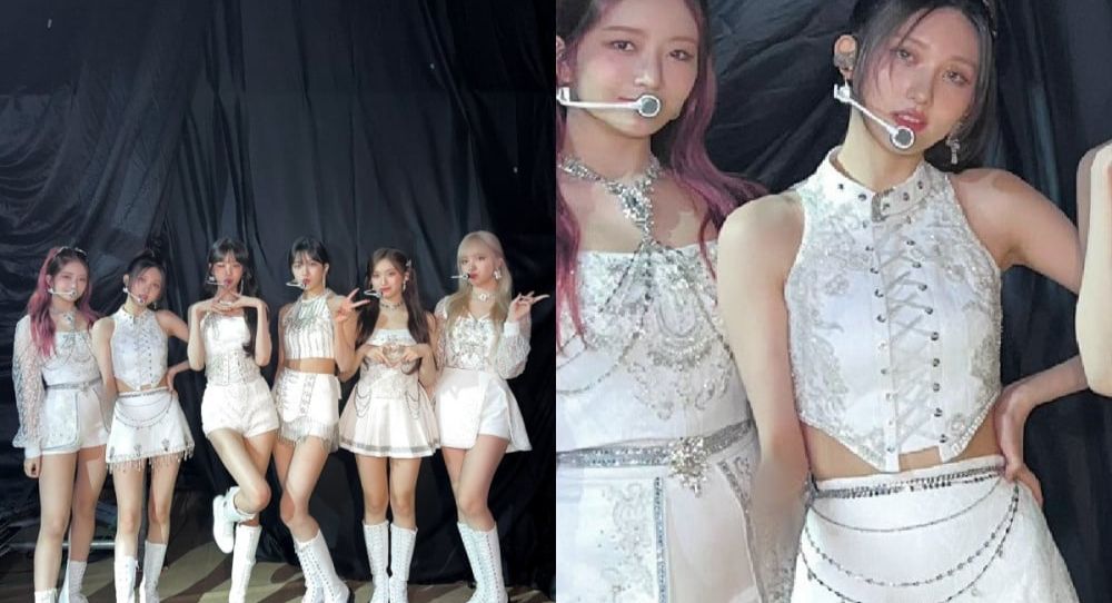 "Wonyoung's arm too" — Confusion arises as IVE's Gaeul appears to be missing an arm in recent concert backstage photo