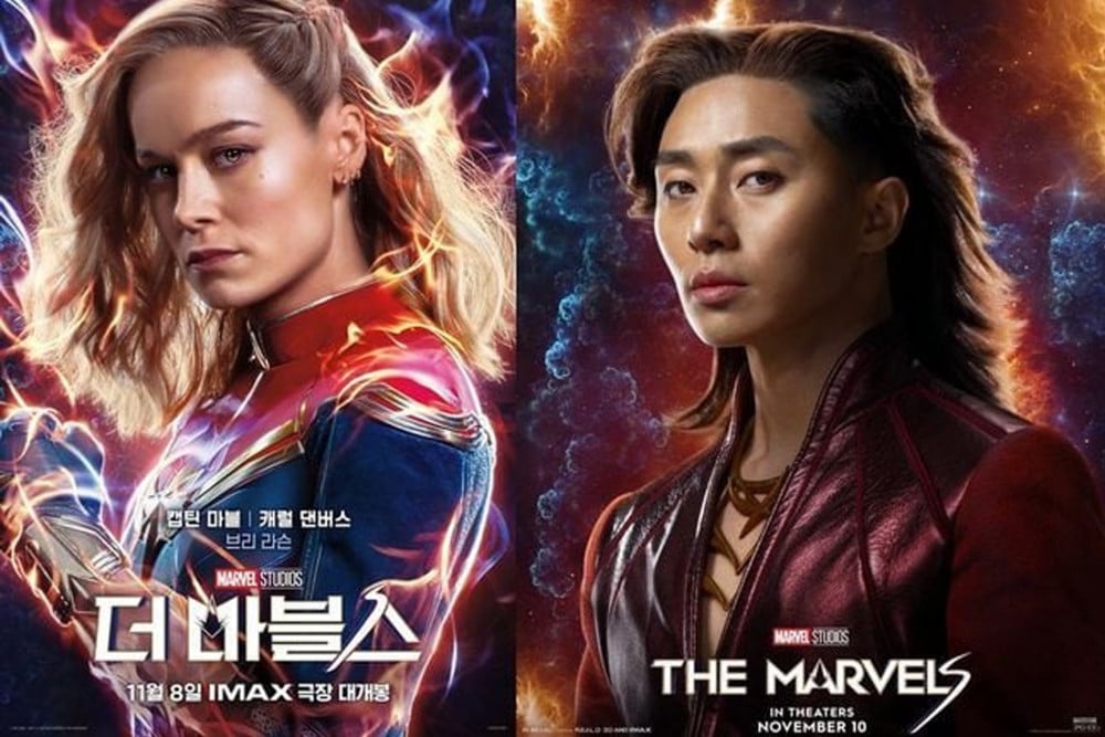 Marvel's Latest Film 'The Marvels' Fails to Impress K-netizens