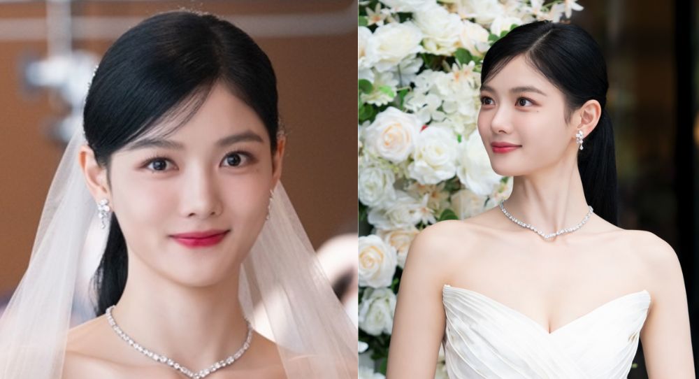 Kim Yoo Jung gains attention for her sophisticated beauty in 'My Demon' wedding dress