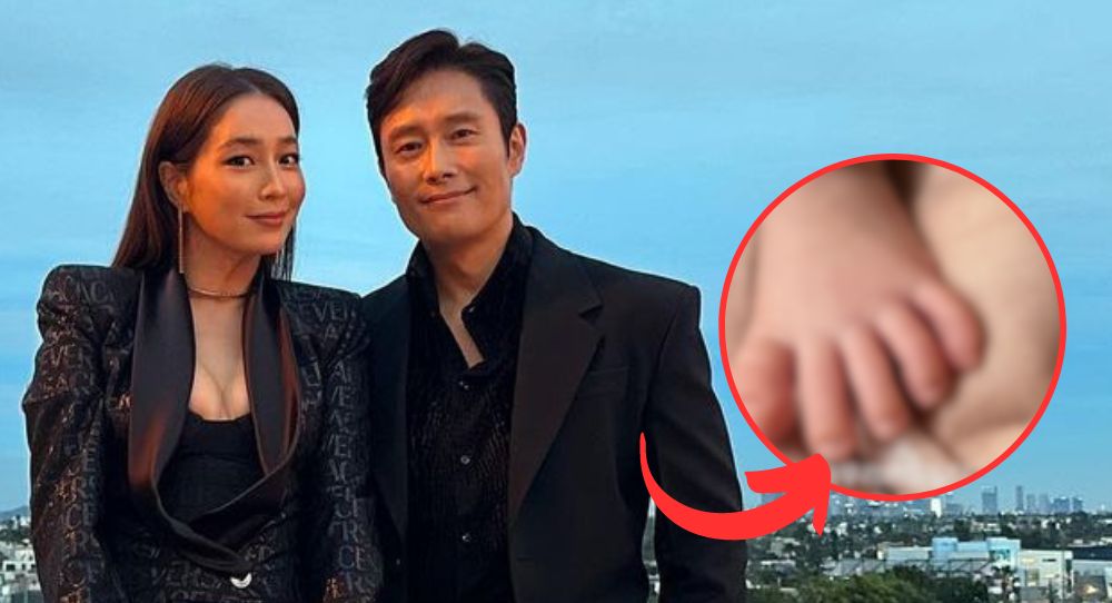 Lee Byung Hun's wife Lee Min Jung shares a glimpse of her second child’s piano-playing toes