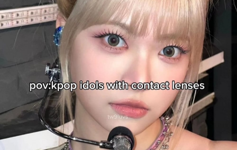 "It's scary to look at Hong Eunchae with those!"— Netizens Share Concerns, Calling for the Discontinuation of Idol Contact Lens Trend