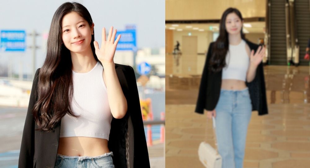 TWICE's Dahyun stuns onlookers as she departs for Japan to attend 'Michael Kors' event