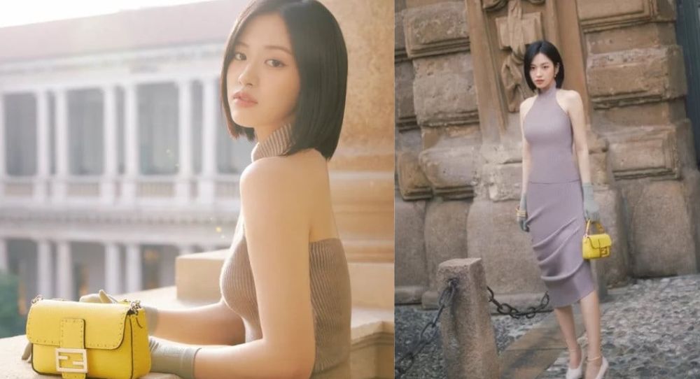 IVE's Yujin Grabs Attention in Head-Turning Dress, Goes Viral