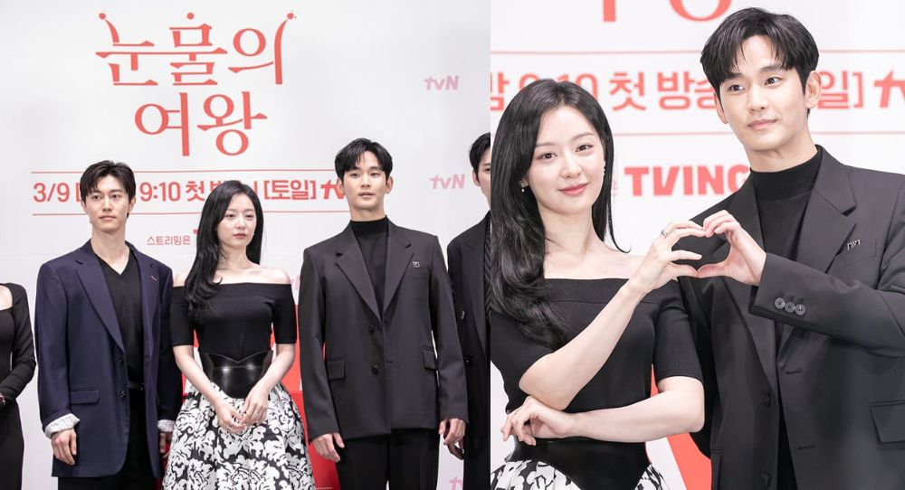 'Queen of Tears' Press Conference, Cast's Visuals Steal the Spotlight