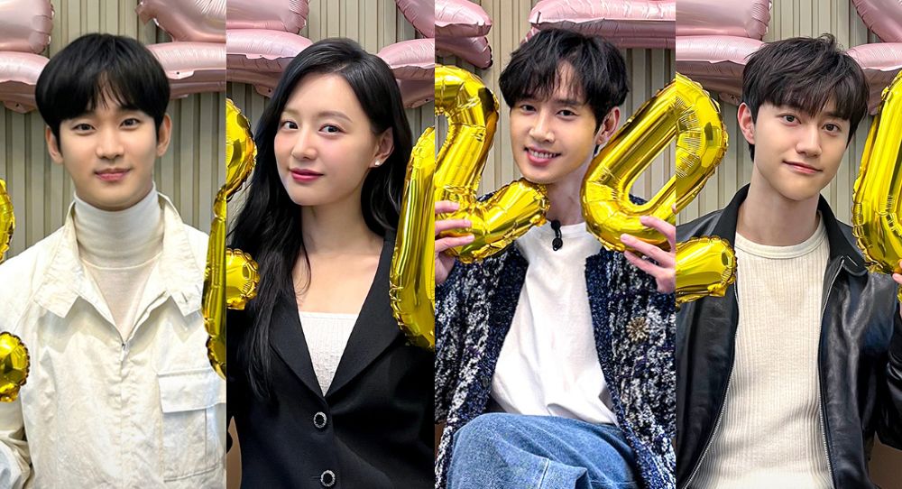 'Queen of Tears' casts along with Kim Soo Hyun & Kim Ji Won commemorate 20% viewership ratings with behind cuts