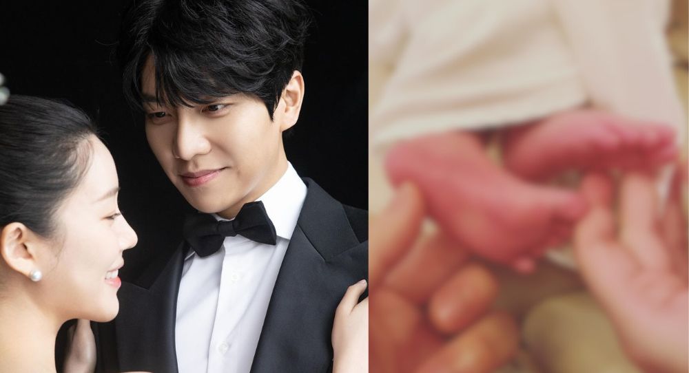 Lee Seung Gi & Lee Da In's baby girl makes her first appearance on their 1st anniversary!