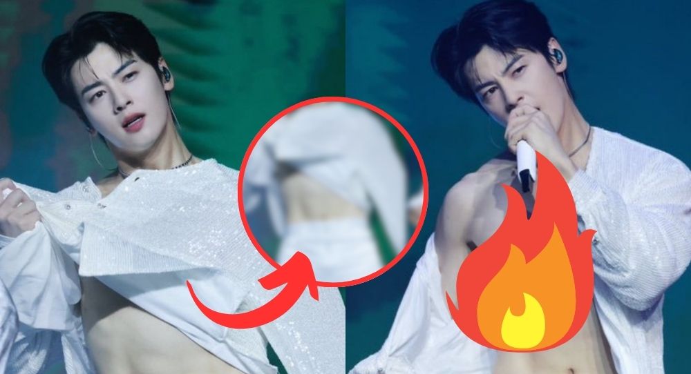 ASTRO's Cha Eun Woo unexpectedly flashed his abs during performance and 'no one was ready'