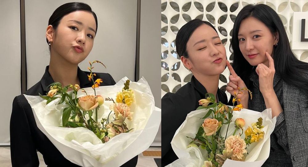 'Queen of Tears' actress Yoon Bomi shares an adorable two-shot with Kim Ji Won