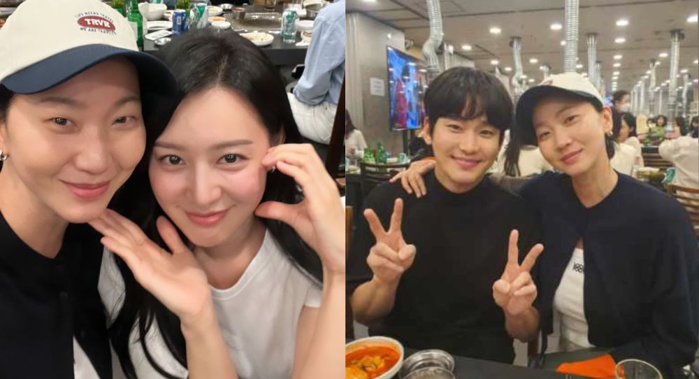 Jang Yoon Joo shares adorable photos from 'Queen of Tears' wrap-up party