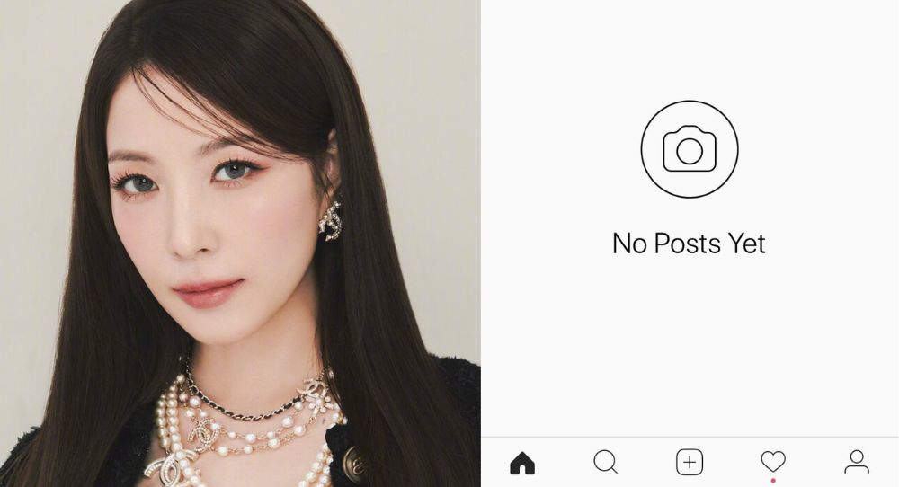 BoA suddenly deletes everything on her personal Instagram