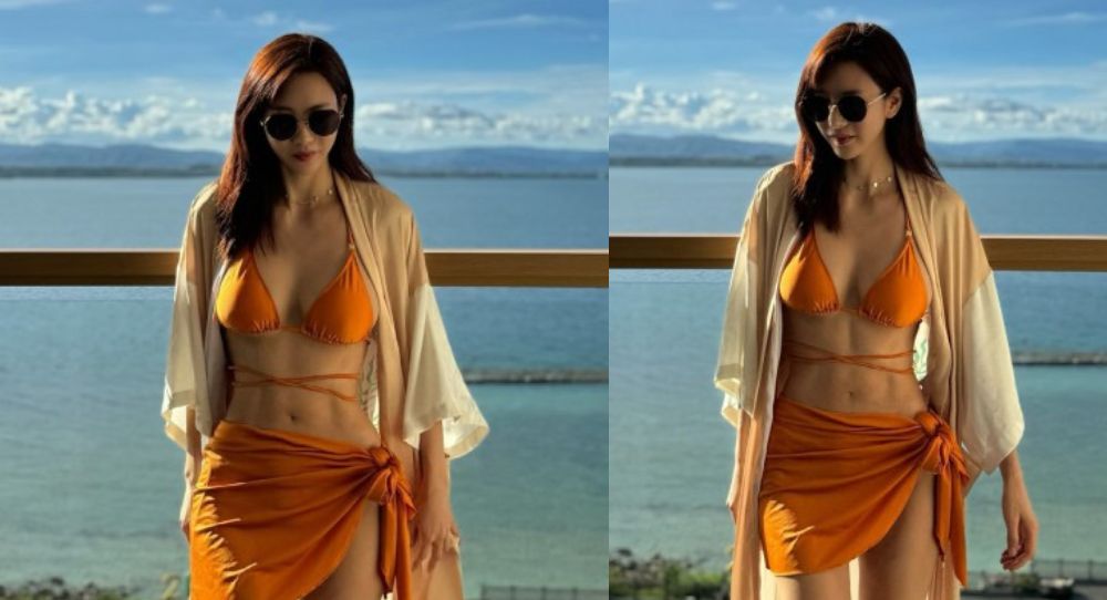 After School's Jung Ah Garners Attention with Bikini Pictures After Giving Birth, Revealing Toned Figure