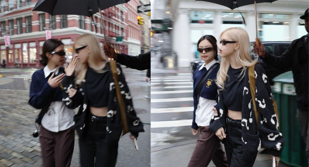 BLACKPINK members Jennie and Rosé spotted hanging out in New York together