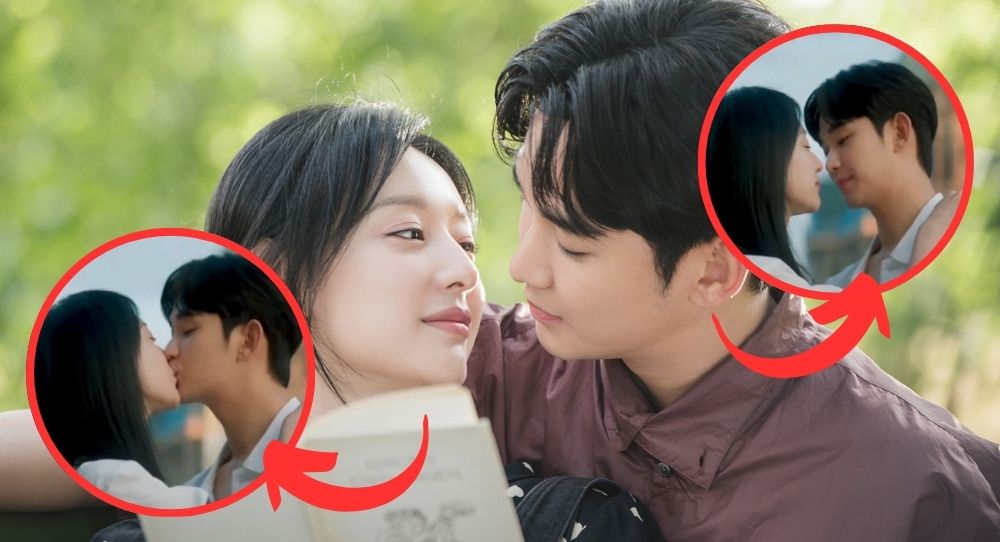 Kim Soo Hyun's behavior towards Kim Ji Won during steamy kissing scenes in "Queen of Tears" gains attention