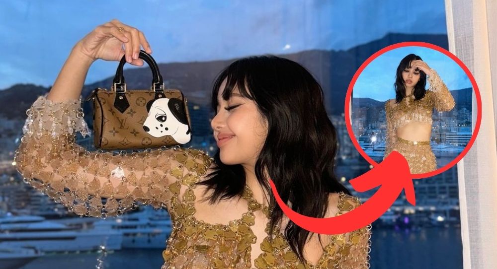 BLACKPINK Lisa goes gold in her latest Instagram post, turning heads with her stunning figure