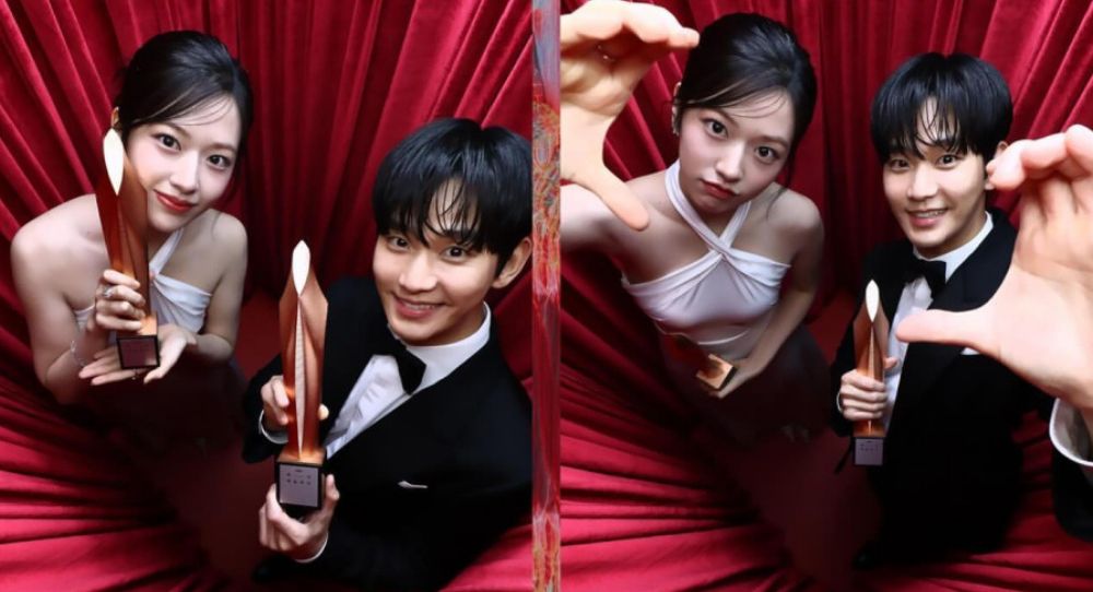 Kim Soo Hyun and IVE's Ahn Yu Jin's adorable encounter at the '2024 Baeksang Arts Awards'