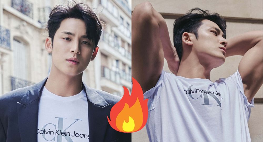 SEVENTEEN's Mingyu stars in Calvin Klein's fresh monogram tee campaign