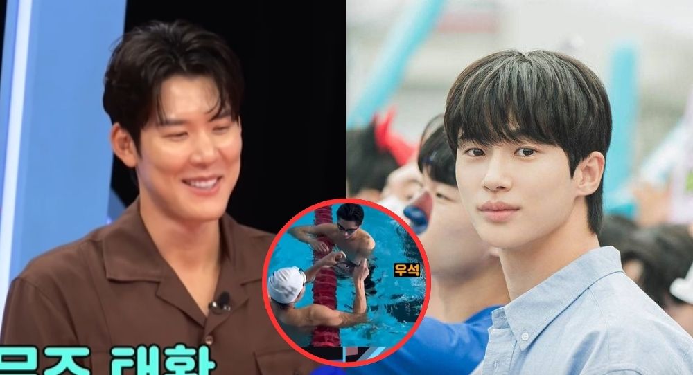 Former swimmer Park Tae Hwan reveals friendship with Byeon Woo Seok, "We became close during filming"