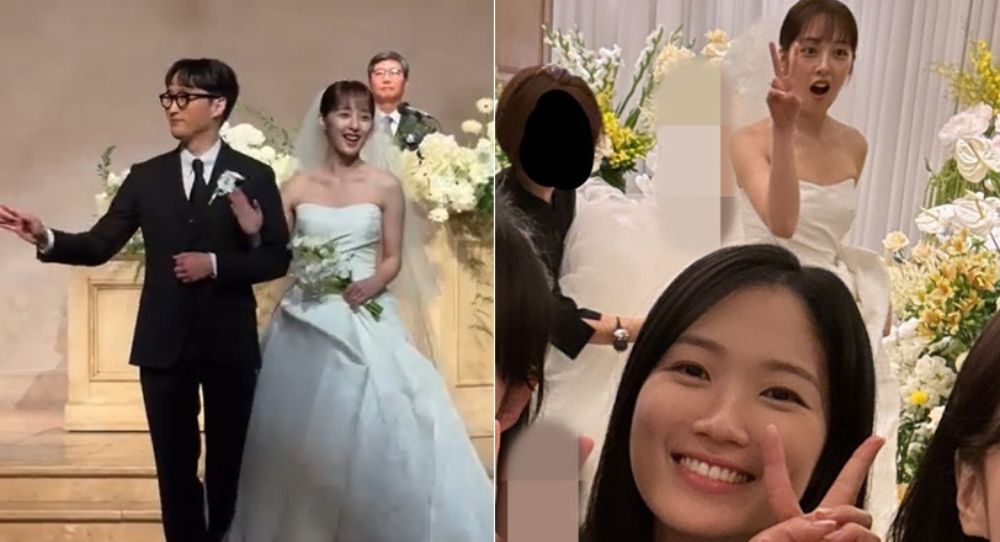 'Lovely Runner' actress Kim Hye Yoon spotted at Kim Bora's star-studded wedding