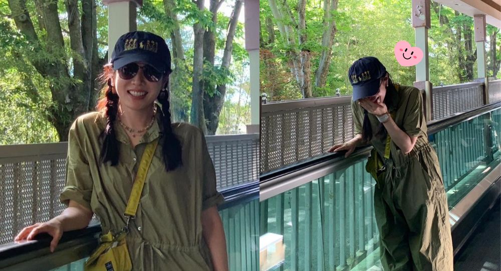 Actress Son Ye Jin is all smiles in her latest Instagram post, radiating pure happiness