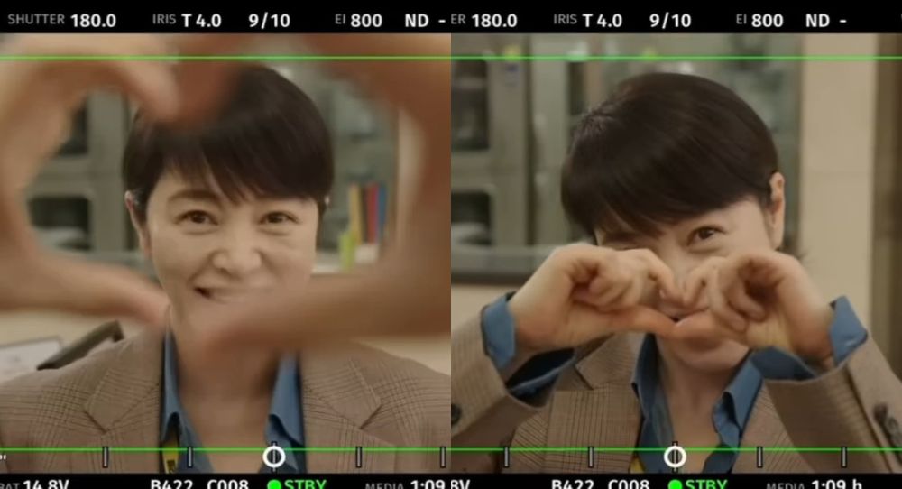 Kim Hye Soo excites fans with a short behind-the-scenes clip from the filming of 'Signal 2'