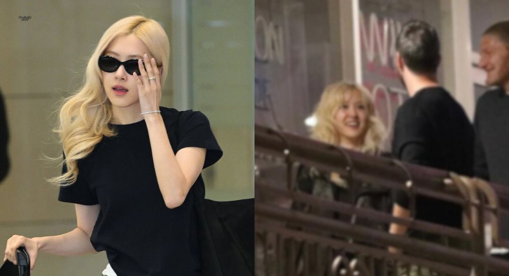 BLACKPINK’s Rosé Spotted in LA with Fashion Icon Anthony Vaccarello