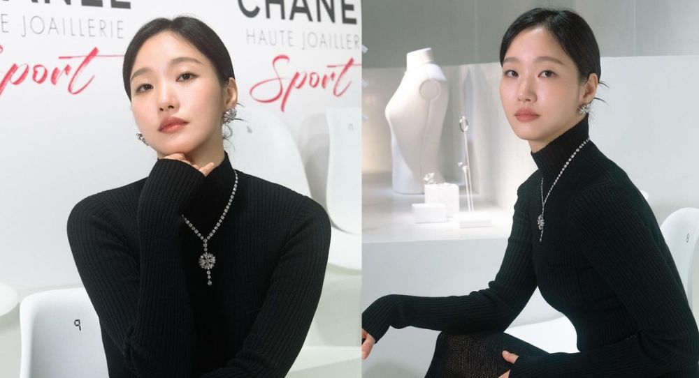 Kim Go Eun Stuns in Elegant Black at Chanel Brand Event