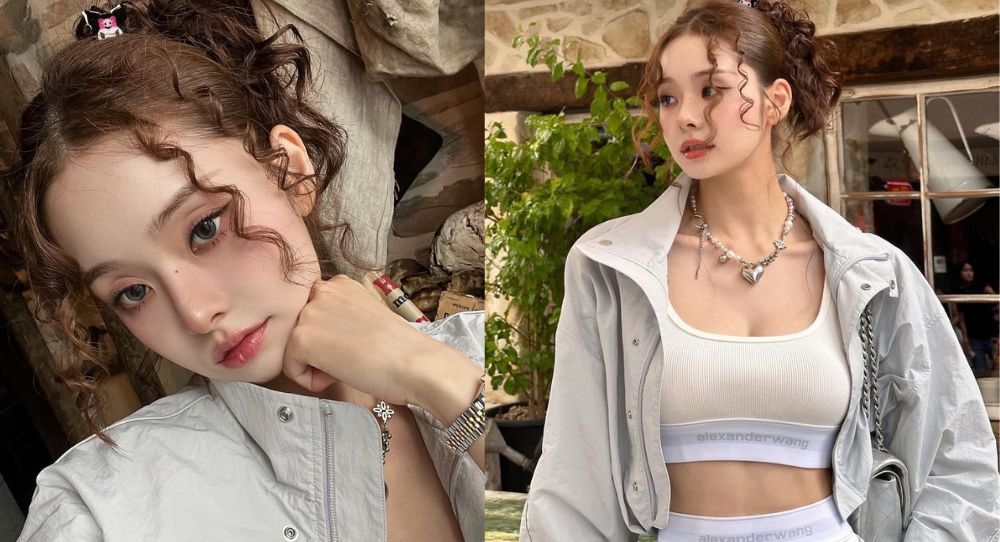 Song Jia Shows Off Abs and Tiny Waist in Stylish Athleisure