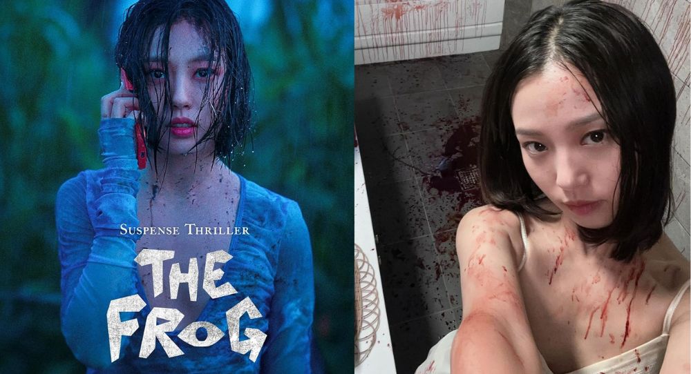 Go Min Si Shares Eerie Blood-Covered Selfies in Behind-the-Scenes Photos for 'The Frog'