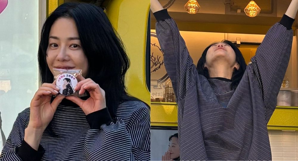 Go Hyun Jung Gets a Coffee Truck Surprise from Hyun Bin : "I'm So Touched, Thank You!"