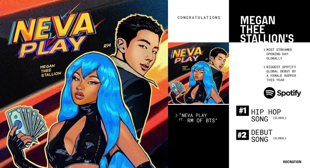 BTS RM Boosts Megan Thee Stallion’s New Track into Spotify Top 10