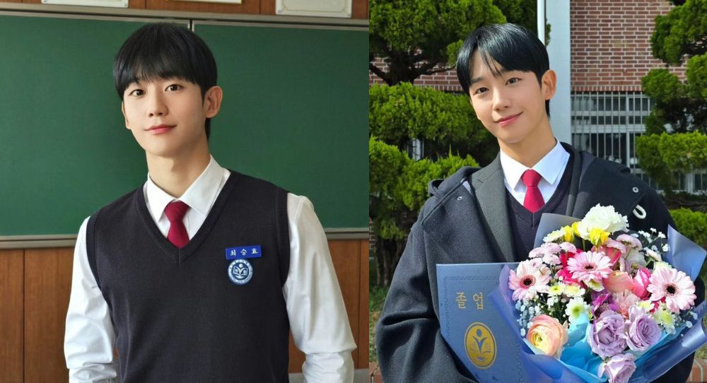 "Love Next Door" Actor Jung Hae In’s Fresh Look in School Uniform Has Fans Saying He’s Ageless