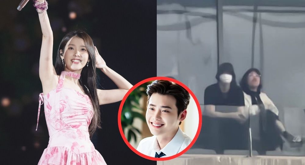 Fans Spot Lee Jong Suk at IU's Concert, Dismissing Breakup Breakup Rumors